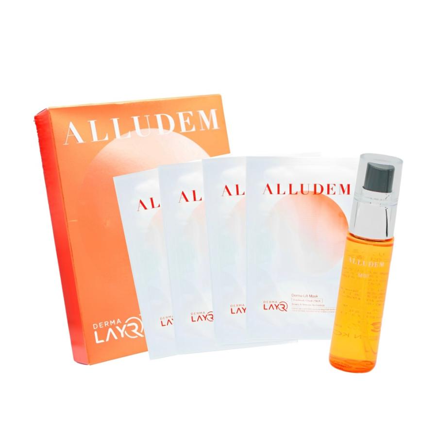 韓国コスメ alludem ダーマリフトマスク 美容液 アリュデム 4包