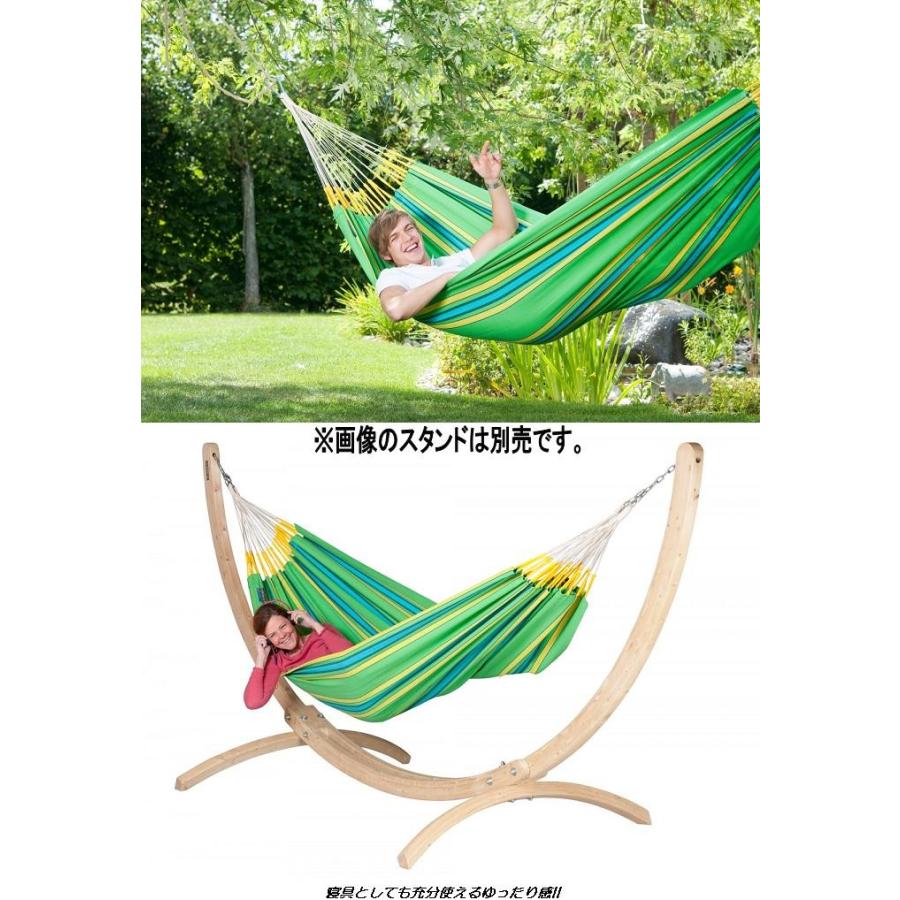 ラシエスタ ハンモック ダブル キウィ CUH16-4 アウトドア キャンプ
