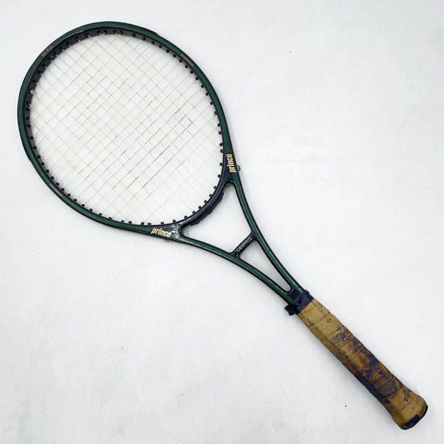 中古】プリンス グラファイト ミッド プラス 硬式テニスラケット