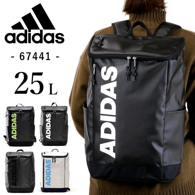 adidas（アディダス） スクエアリュック 67441 25L B4 通学リュック 撥