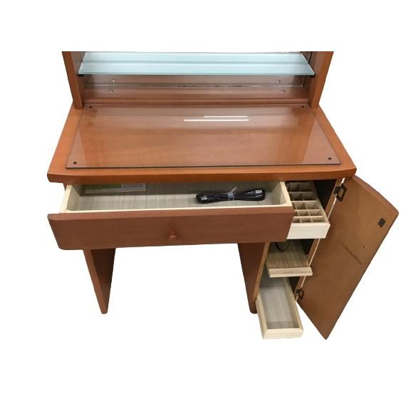 大塚家具 ドレッサー 鏡台 スツール付 コンセント付 サクラ : 家具の
