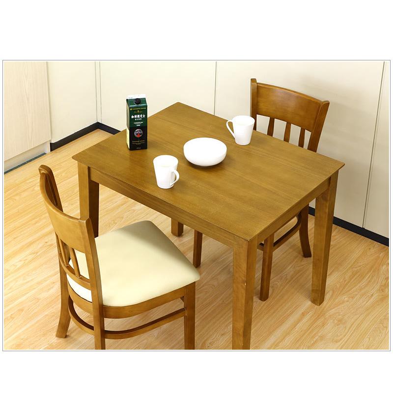 ダイニングテーブル 85 食卓 センターテーブル 天然木 2人用