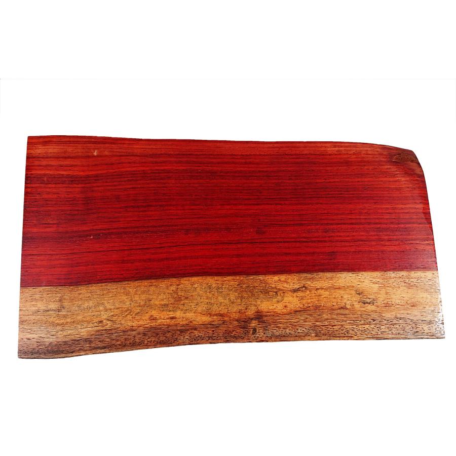 花台 木製 紅花梨 9 34mm厚 398mm長 220mm幅 1枚板 床の間 玄関 飾り