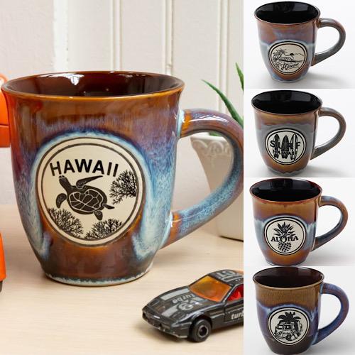 ハワイアン アロハ オールドコロアタウン マグカップ コーヒーカップ