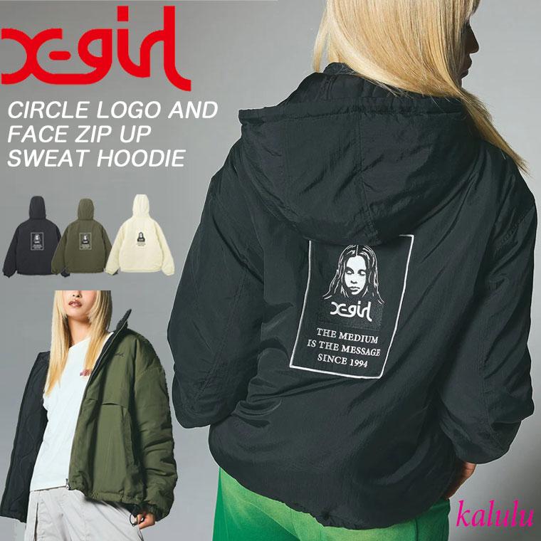 X-girl（エックスガール） ジャケット FACE PATCH REVERSIBLE JACKET