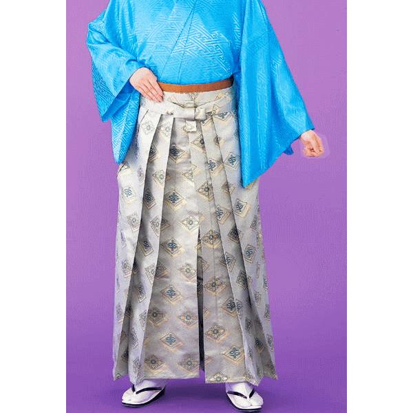 金襴袴（納期約35日）メンズ レディース 馬乗り はかま 成人式 踊り