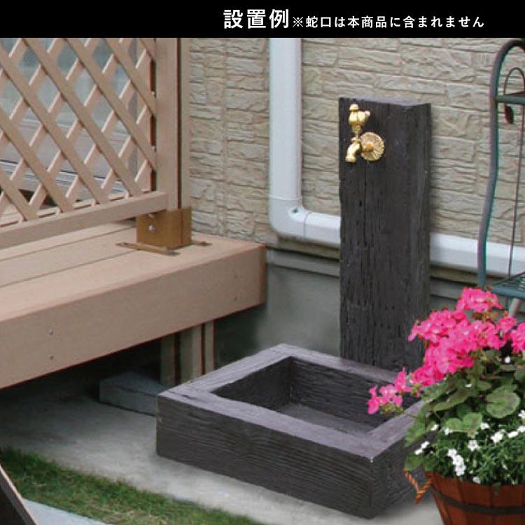 水栓柱カバー 立水栓 水栓柱 カバー かぶせるだけ 工事不要 水道カバー