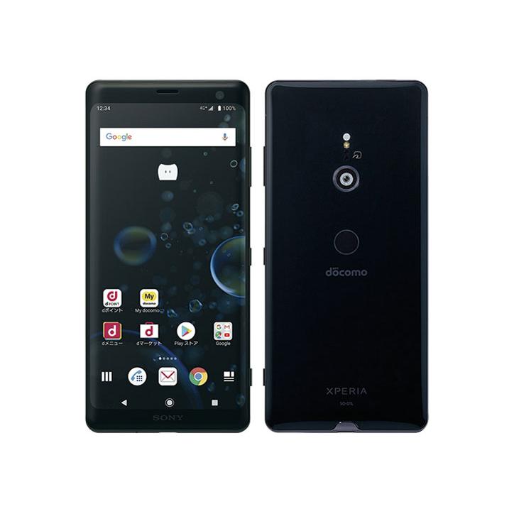 Xperia XZ3 SO-01L SIMフリー SIMロック解除済み docomo 白ロム
