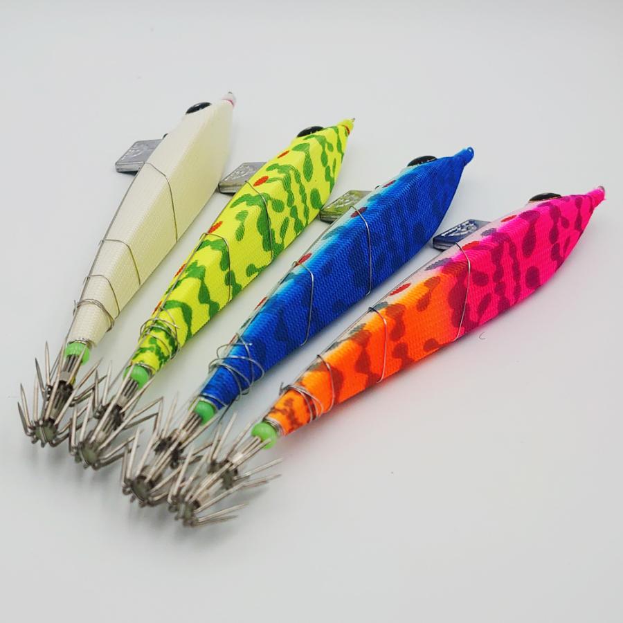 お試しセット エサ巻きエギ キーストン（keystone)早福型4本セット