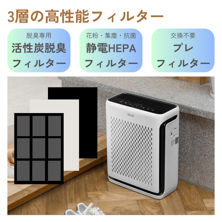 Levoit レボイト 空気清浄機 Levoit Vital100s 正規販売店 21畳 本体