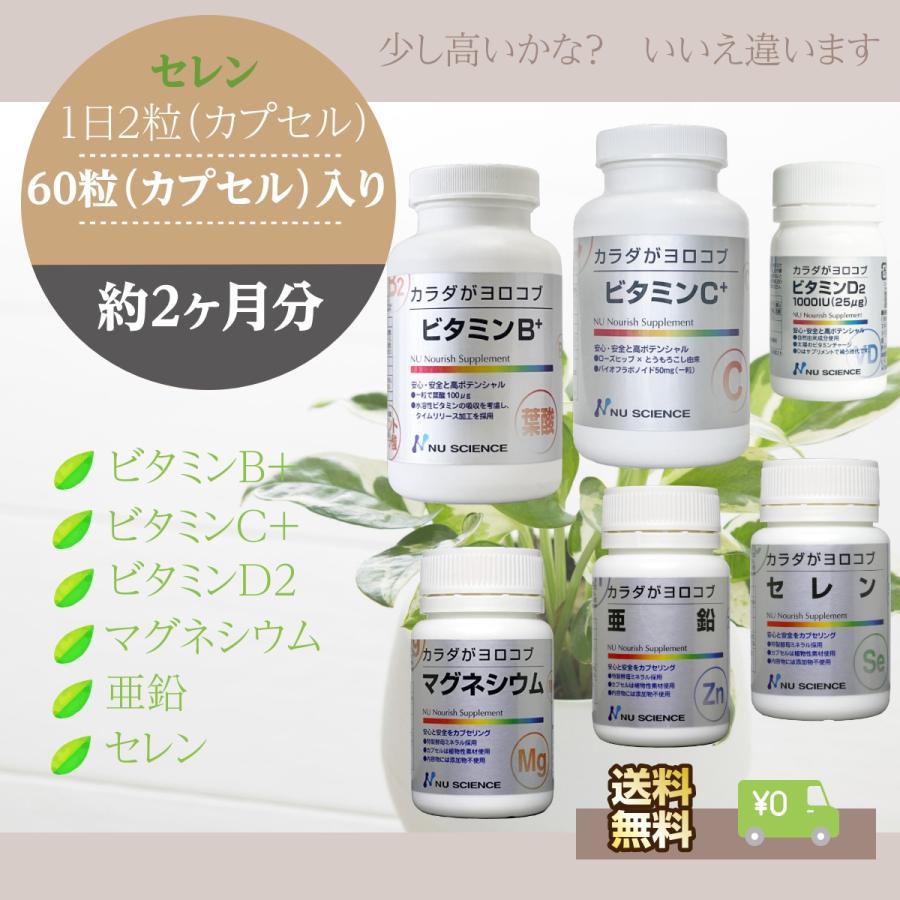 NU SCIENCE カラダがヨロコブセレン サプリメントケースセット ニュー