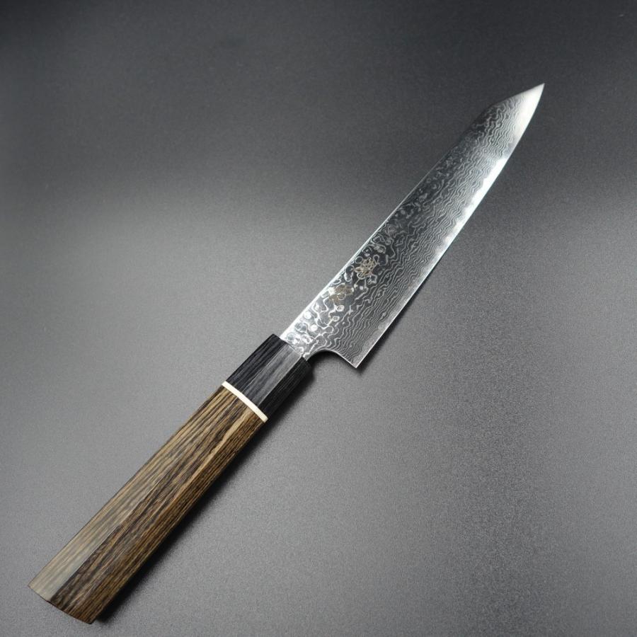 瑞雲 ペティナイフ 関兼次 150mm スーパーゴールド2 ダマスカス63層