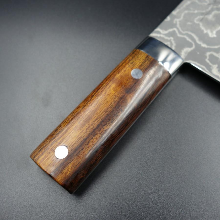 佐治作 中華包丁 VG10 ダマスカス 黒仕上げ : 啓仁 - 通販 - Yahoo