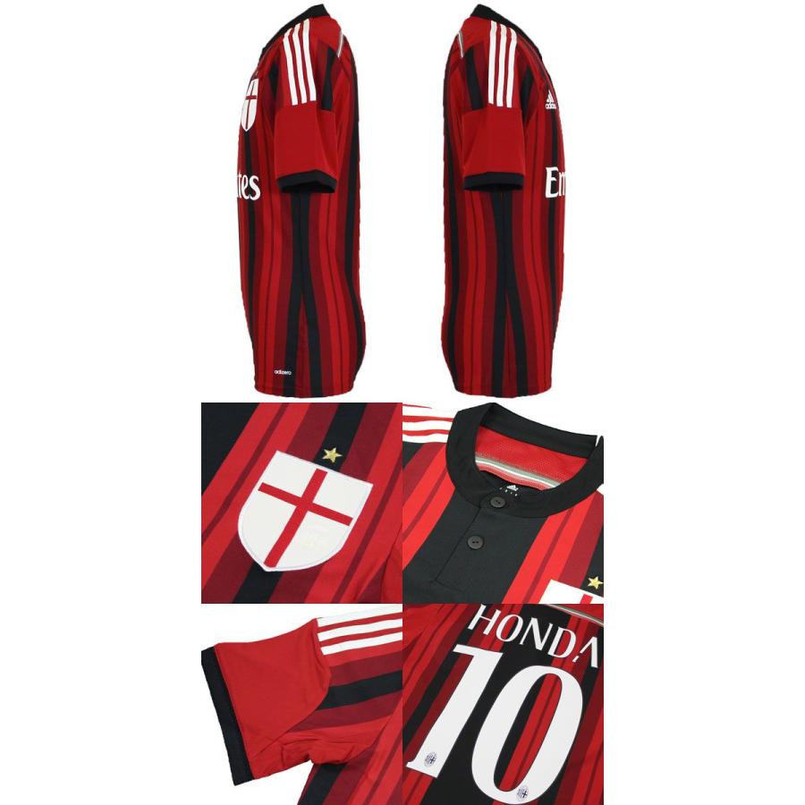 adidas（アディダス） ACミラン 14-15 ホーム 半袖オーセンティック