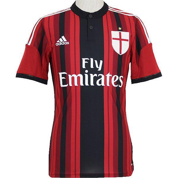 adidas（アディダス） ACミラン 14-15 ホーム 半袖オーセンティック