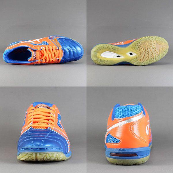 ASICS（アシックス） デスタッキ 4 K-G ブルー×ホワイト 【asics