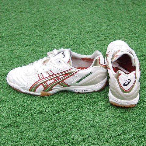 ASICS（アシックス） デスタッキJ パールホワイト×ゴールド 【asics