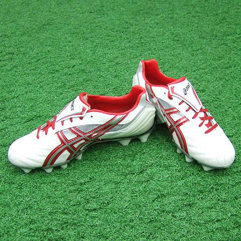 ASICS（アシックス） アリストトップTG パールホワイト×レッド 【asics