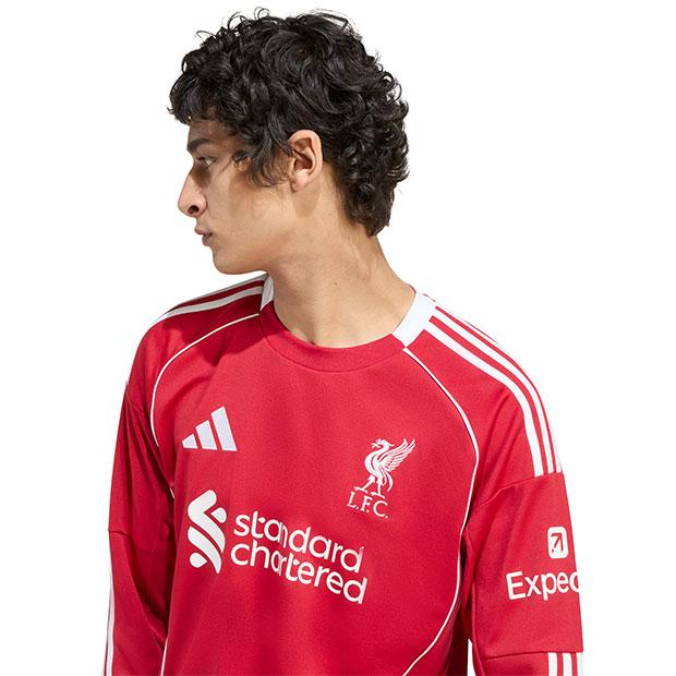adidas（アディダス） リバプール 25-26 ホーム 長袖レプリカ