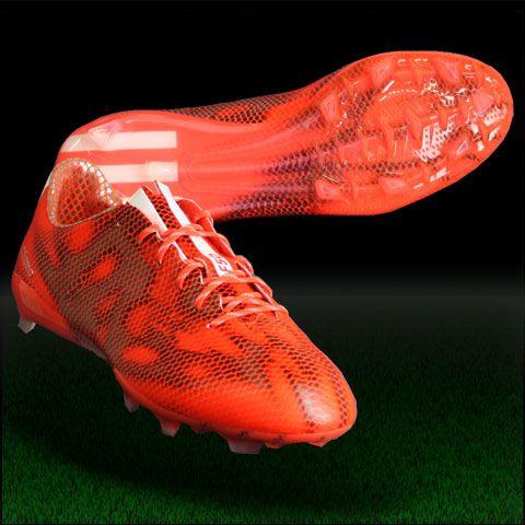 adidas（アディダス） アディゼロ F50 FG ソーラーレッド×ランニング