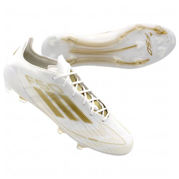 adidas（アディダス） F50 ELITE FG フットウェアホワイト×ゴールド