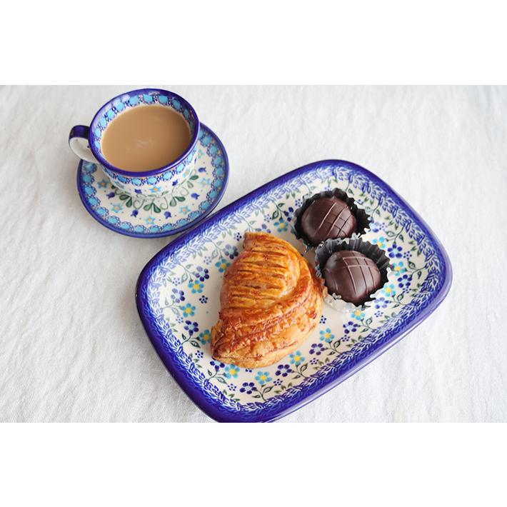 長方形盛皿・小(V119-B253)【ポーリッシュポタリー[ポーランド食器