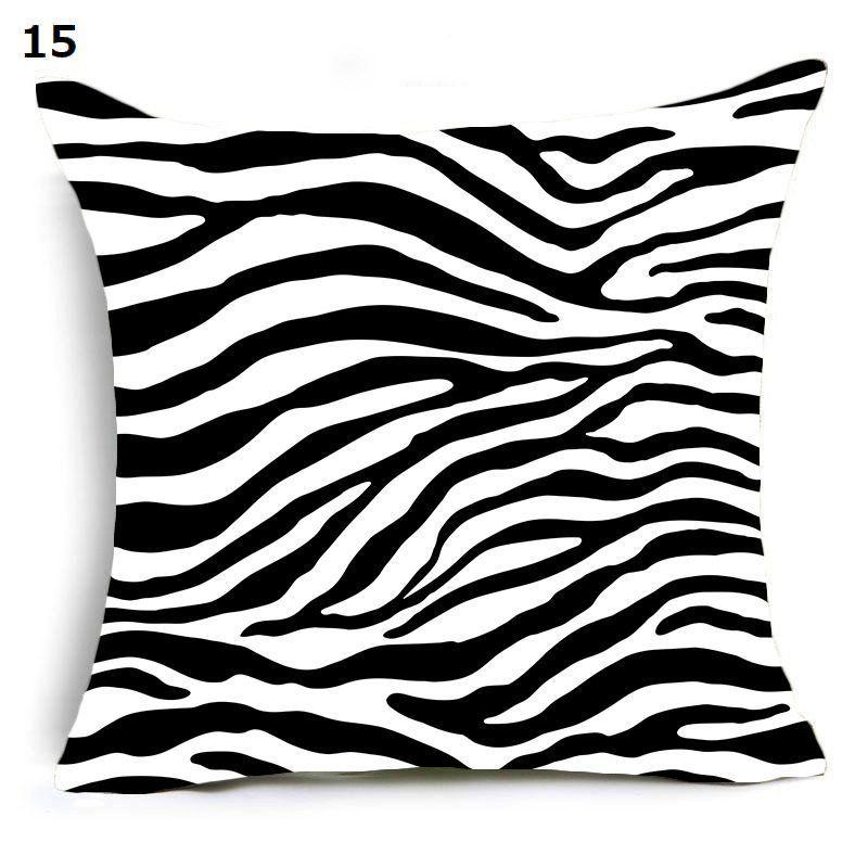 クッションカバー カバーのみ 正方形 45cm 角型 アニマル柄 ヒョウ柄