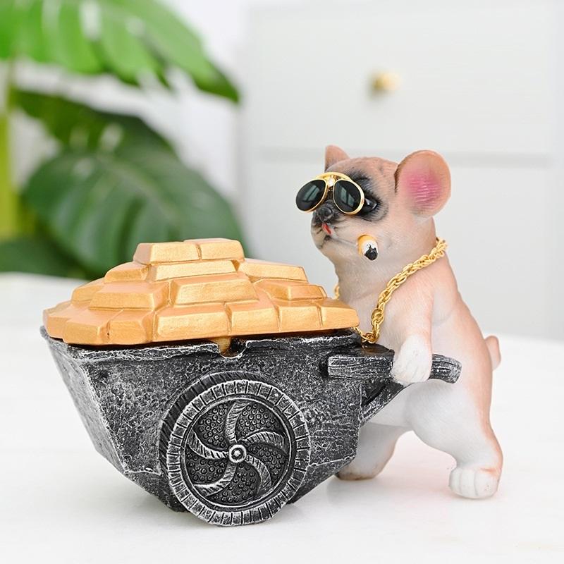 灰皿 アッシュトレイ 蓋付き 吸い殻入れ 喫煙用具 タバコ置き 卓上