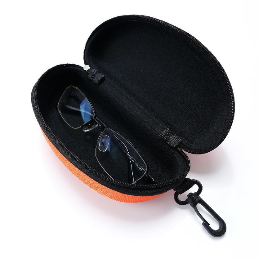 メガネケース サングラスケース フック付き 大型 大きめ ハードケース