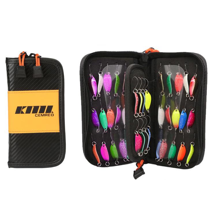 ルアーケース 釣り具入れ 疑似餌入れ ワレット 手帳型 フィッシング