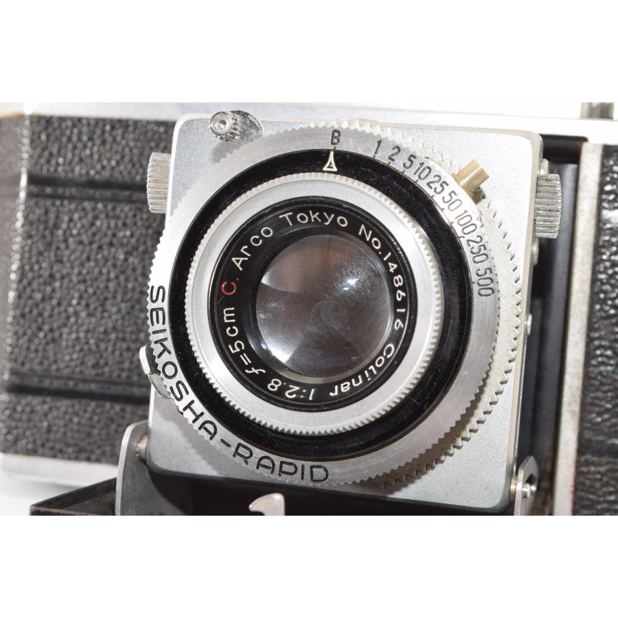 アルコ Arco 35 蛇腹カメラ 5cm 外付けファインダー付き J2505086