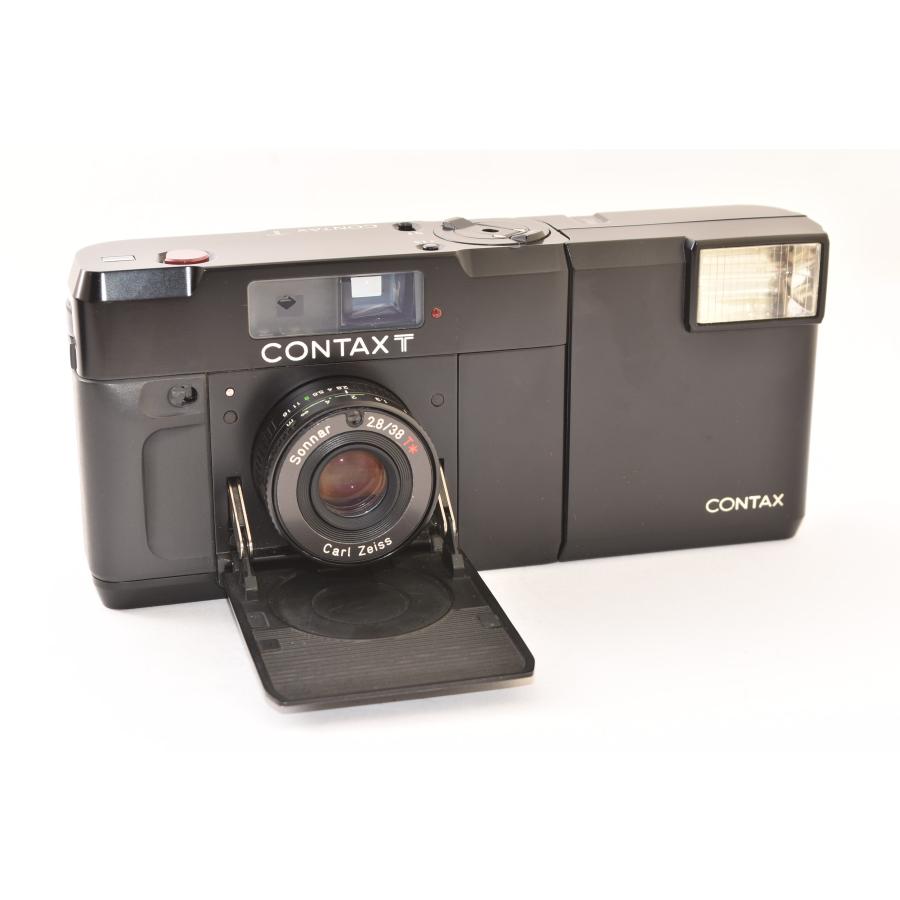 コンタックス CONTAX T 初代 ストロボ付き コンパクトフィルムカメラ