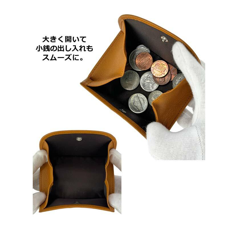 二つ折り財布 11082 Melody メロディ レザー コンパクト 折り 財布