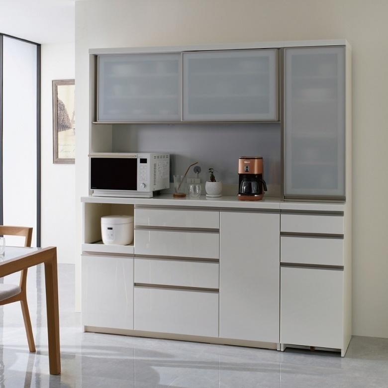 パモウナ キッチン家具 ハイカウンター 幅1400mm 引出4段 奥行445 高さ