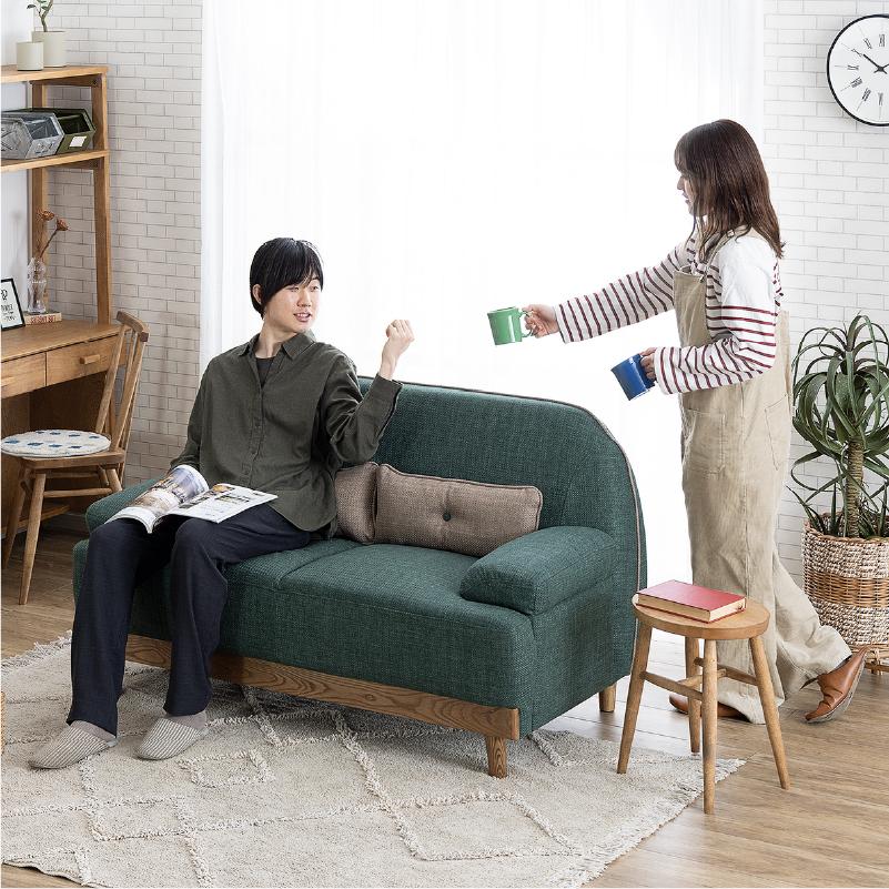 関家具 公式店 ソファ 2人掛け コンパクト おしゃれ かわいい 北欧