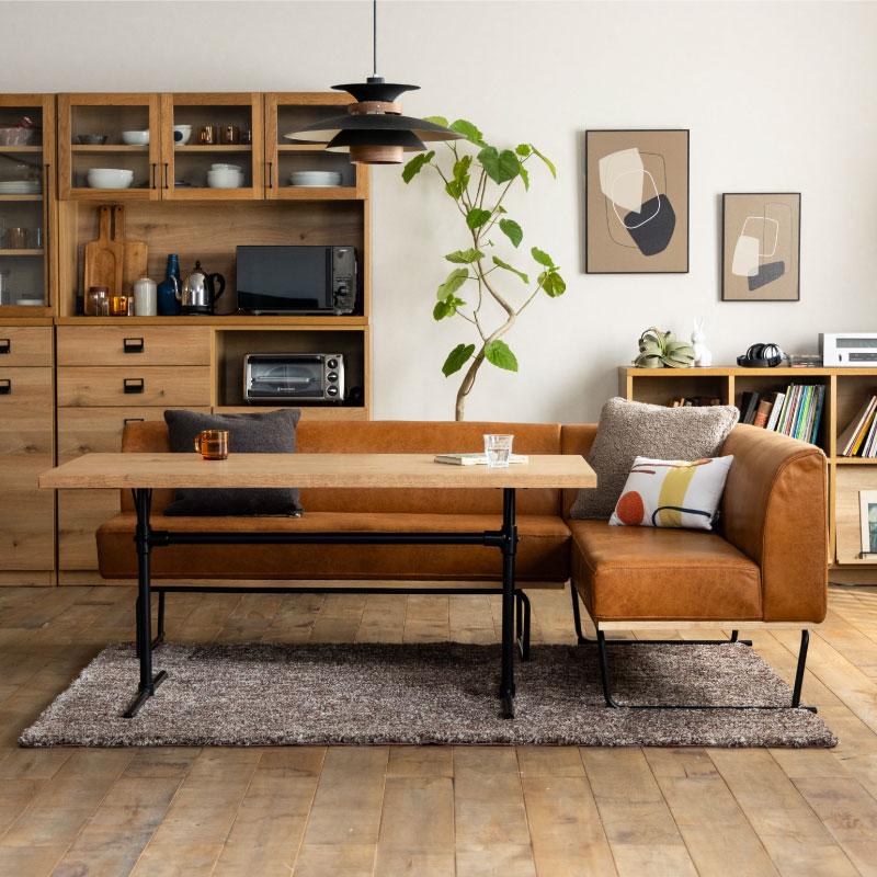 CRUSH CRASH PROJECT 関家具 公式店 ダイニングソファ ソファー ソファ