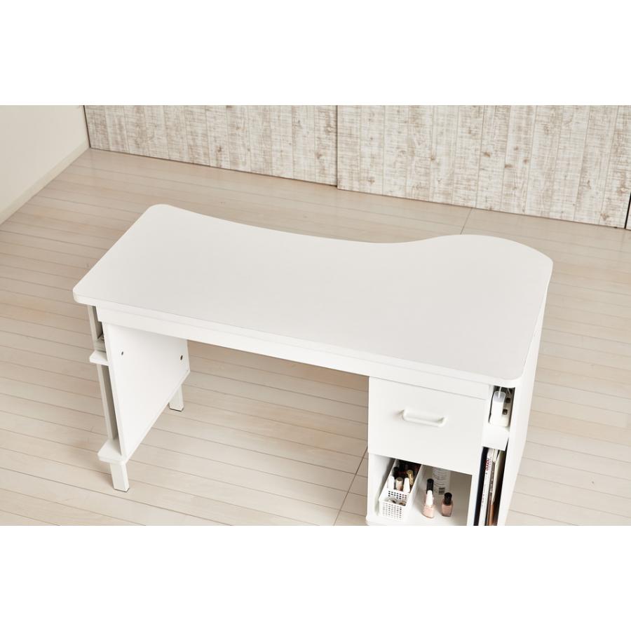 ネイルデスク W1138 おしゃれ ネイルテーブル サロン プロ用 ネイル