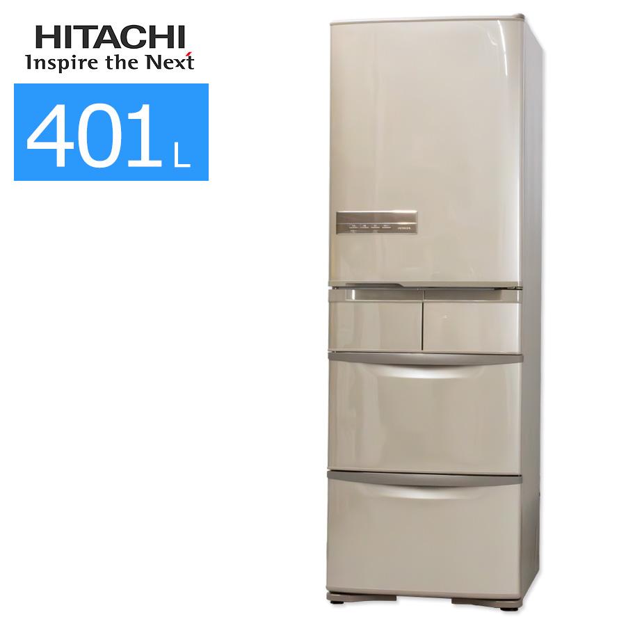 高年式】日立 HITACHI 2021年製 401L 5ドア 冷凍冷蔵庫
