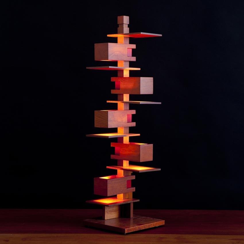 フランク・ロイド・ライト タリアセン3 フロアーライト リプロダクト