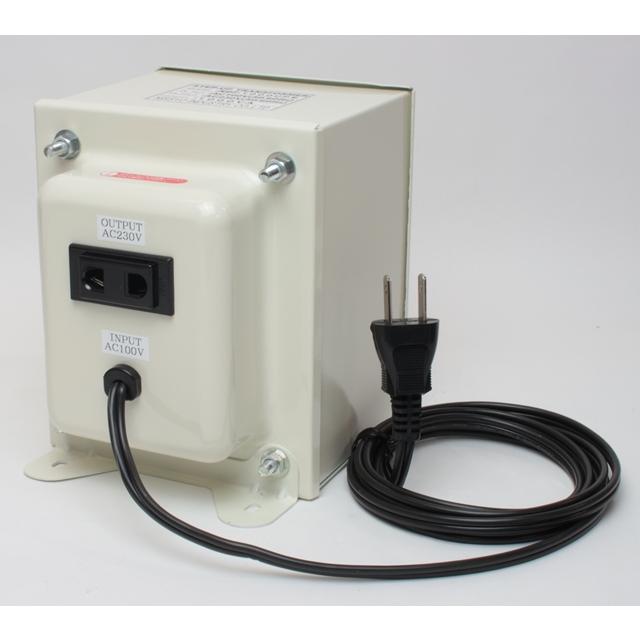 日本国内用変圧器 日章工業 アップトランス 定格容量1000W 変換電圧