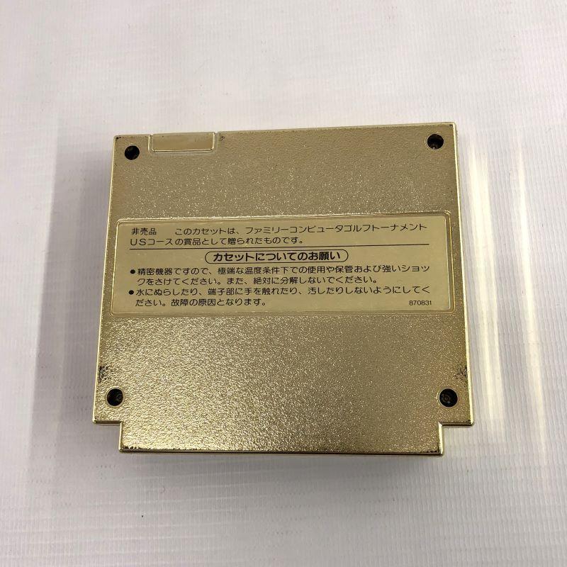 ジャンク》《レトロ》ファミコン パンチアウト ゴールドカセット