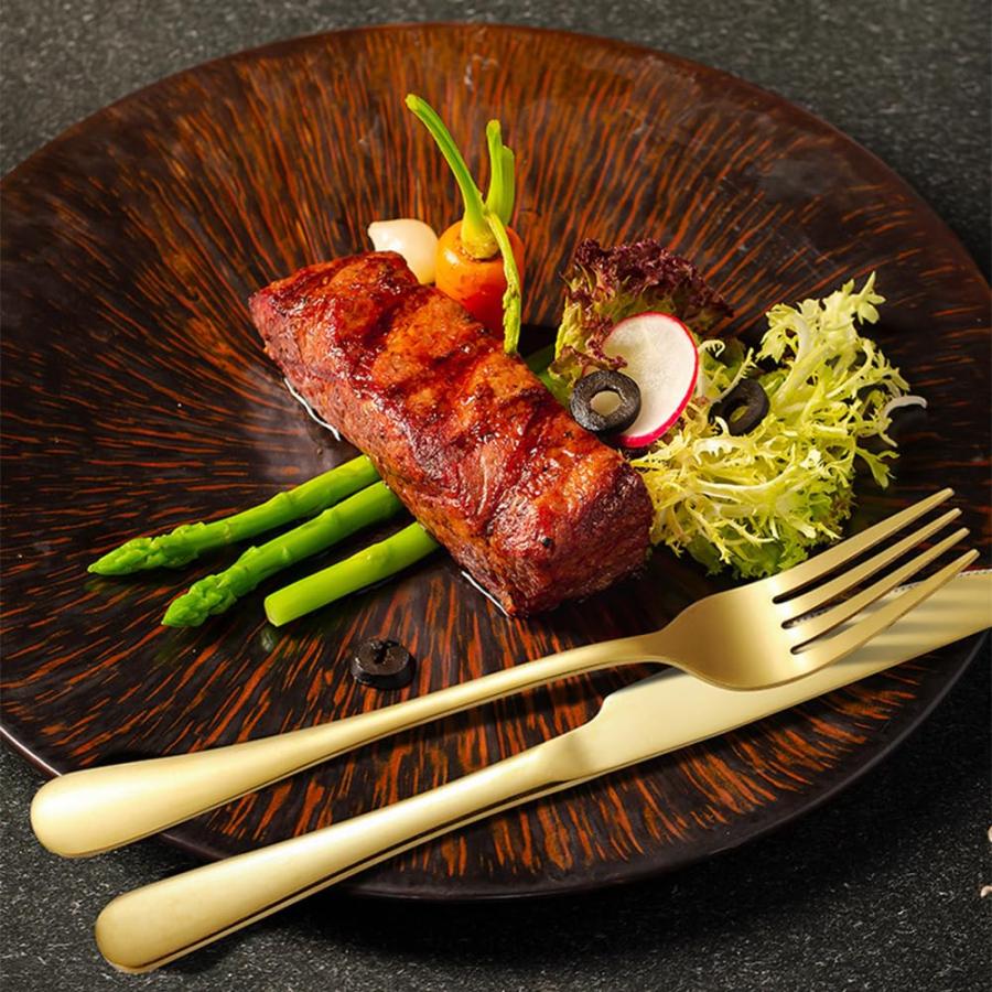 24本セット 6人用 カトラリーセット ステンレス製 スプーン フォーク