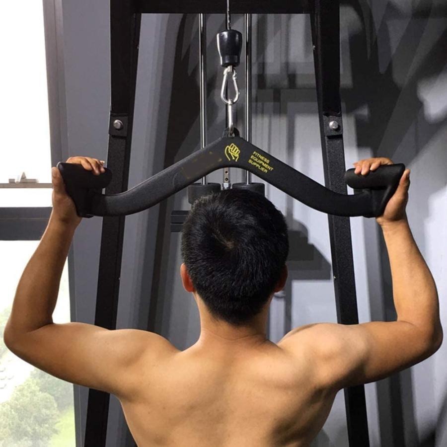 三頭筋 ラットプルダウン 筋トレ MAG グリップバー プルダウン