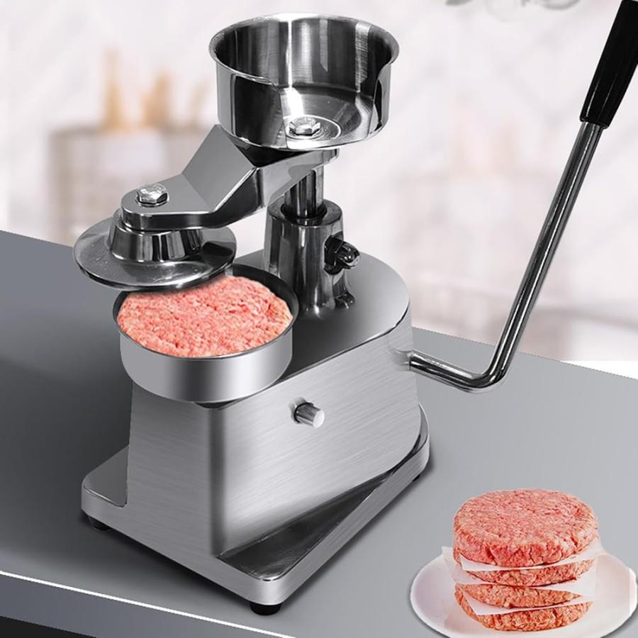 ミートプレス 業務用 ハンバーガー パティメーカー ステンレス鋼 市販