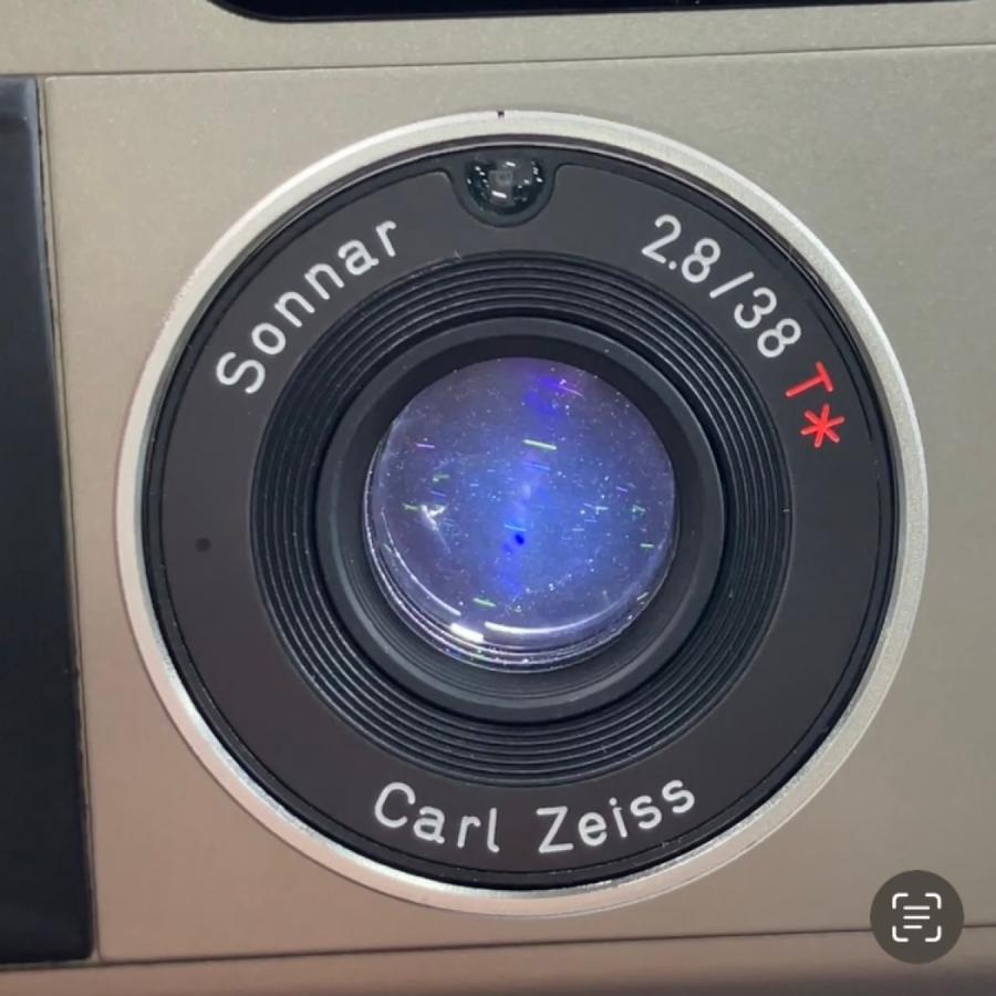 コンタックス CONTAX T2 チタンシルバー フィルム コンパクトカメラ