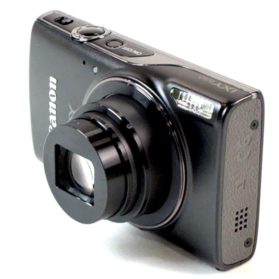 キヤノン Canon IXY 650 ブラック コンパクトデジタルカメラ 中古