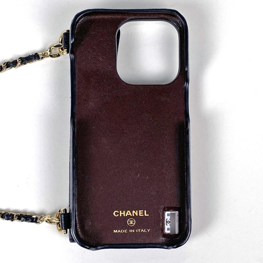 CHANEL（シャネル） ココマーク チェーン スマホケース iPhone