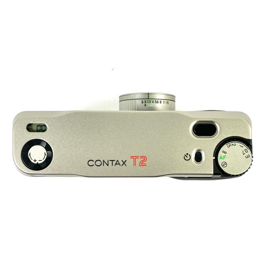 コンタックス CONTAX T2 チタンシルバー フィルム コンパクトカメラ