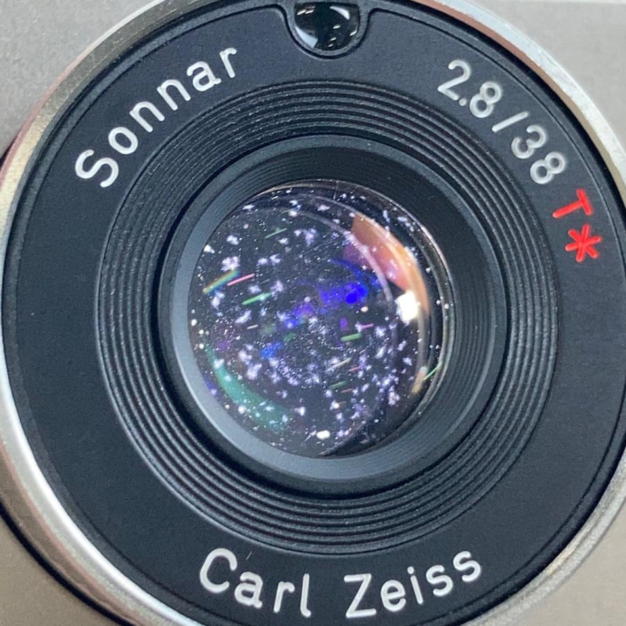 コンタックス CONTAX T2 チタンシルバー フィルム コンパクトカメラ