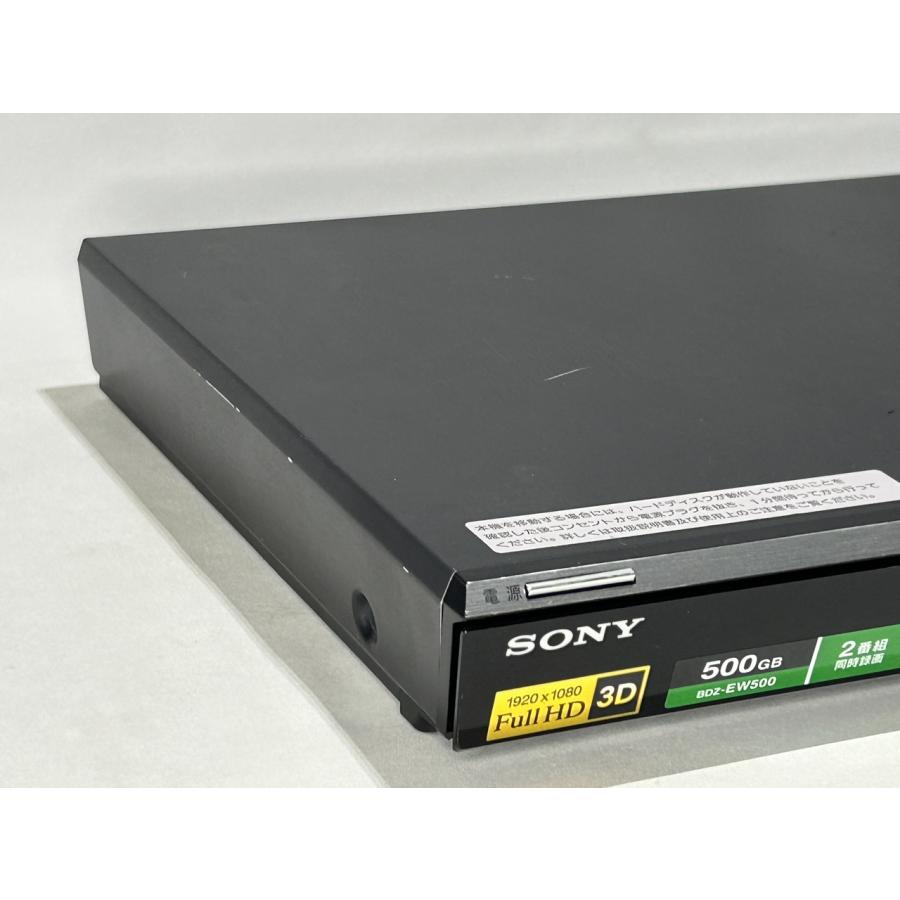 SONY 500GB 2チューナー ブルーレイレコーダー BDZ-EW500 : 快和空間